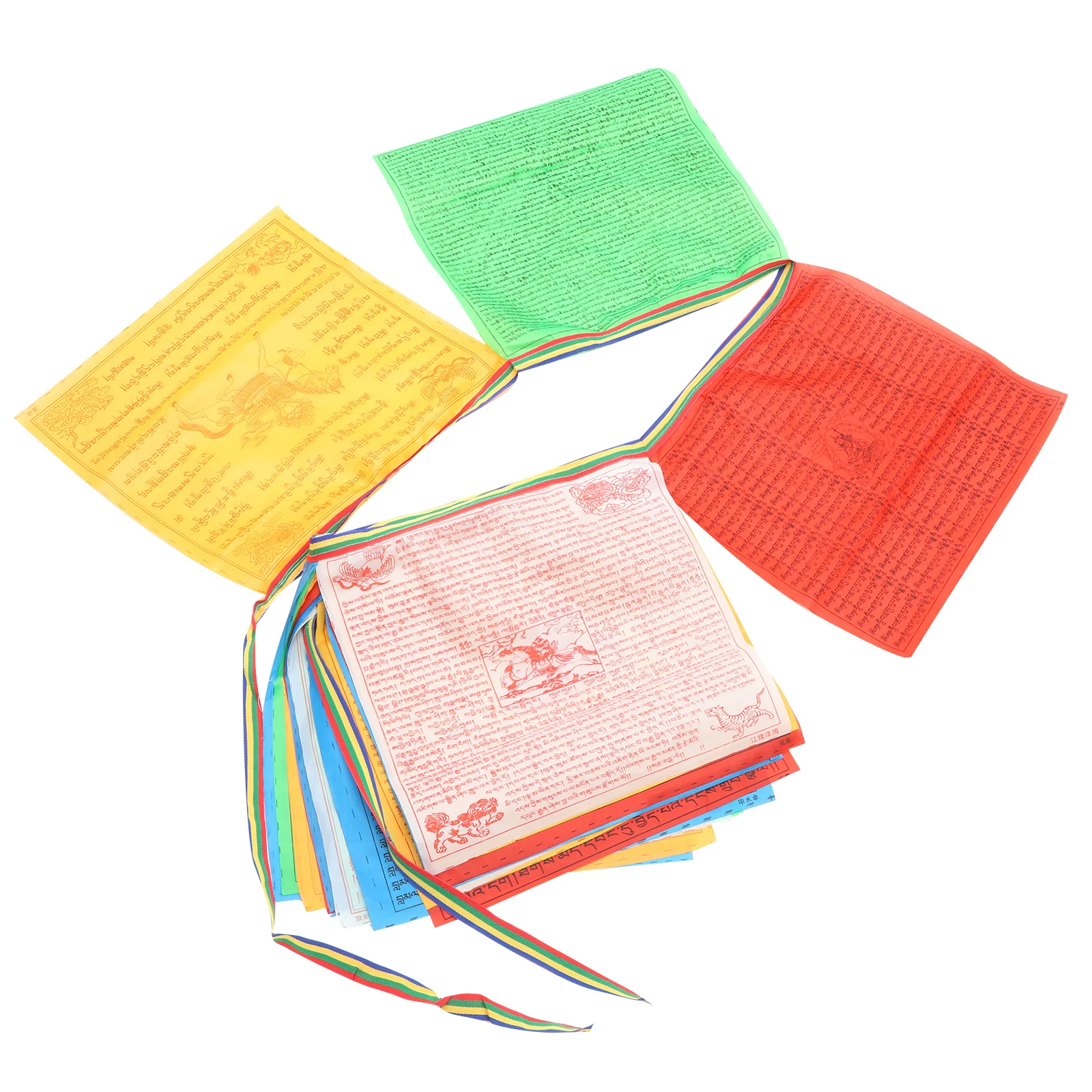 

Prayer Flags Meditation Pilgrimage Banner Banners Buddha Items Colorful Printed Design Long Lasting Festive
