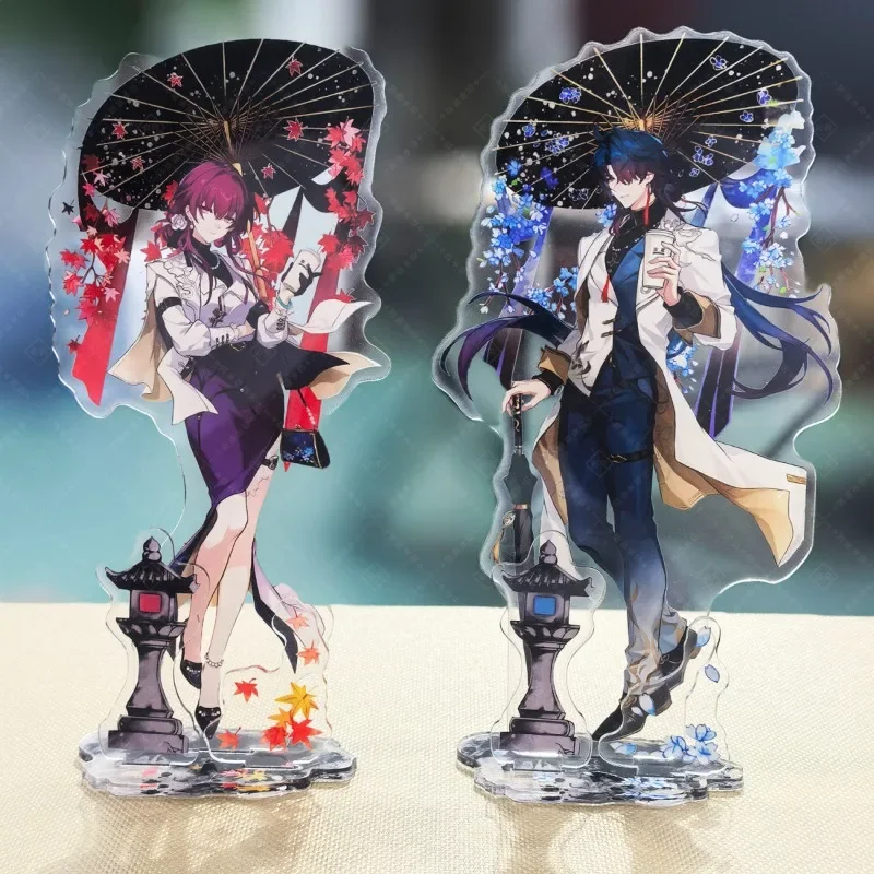 Game Honkai Star Rail Cosplay Kafka Blade Acrylic Figure Standing Sign Tabletop Ornament Role Play Props Accessories Unisex