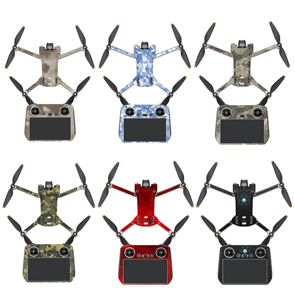 

Drone Accessories Waterproof Skin for DJI Mini 3 Pro Remote Control Body Decal Arm Protector Protective Stickers Spare Parts