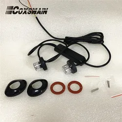 VS-S82 LED Hide a way Strobe warning lights, Dual Color LED headlight, 100% Waterproof, 22 flash patterns, interior light