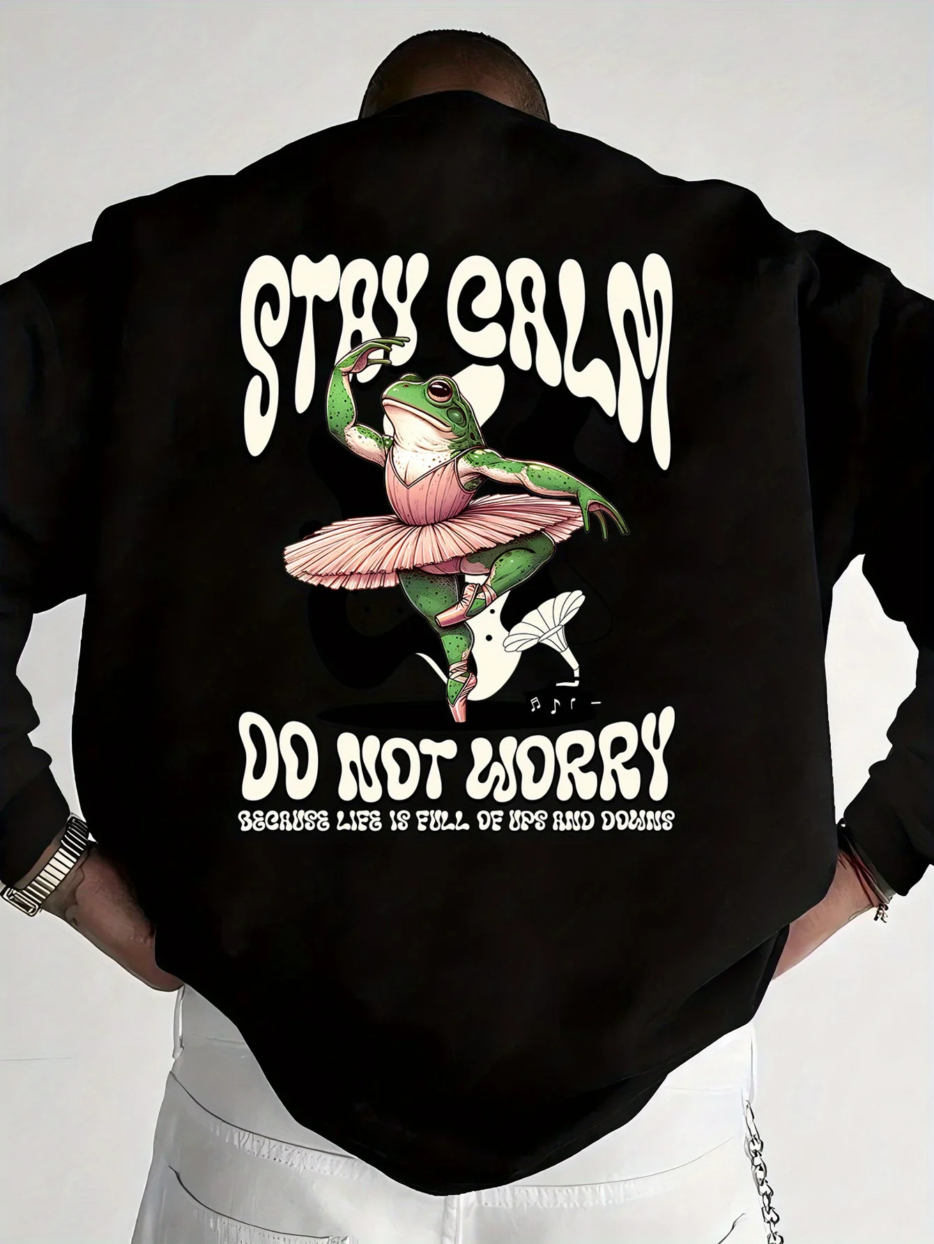 

Лягушка танцует балет графический принт осенние и зимние мужские и женские толстовки повседневные свободные уличные спортивные тренировки