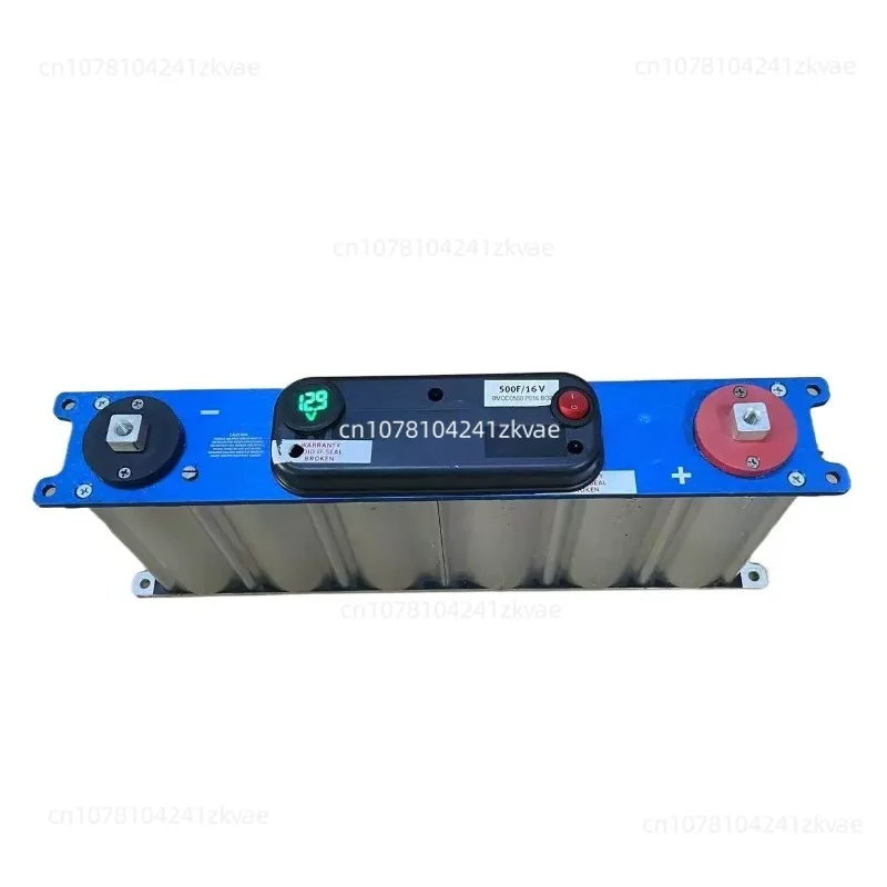 Second-hand 16V 500F Ultra-large Capacity Automotive Rectifier Module, Used To Enhance The Car's Onboard Audio System.