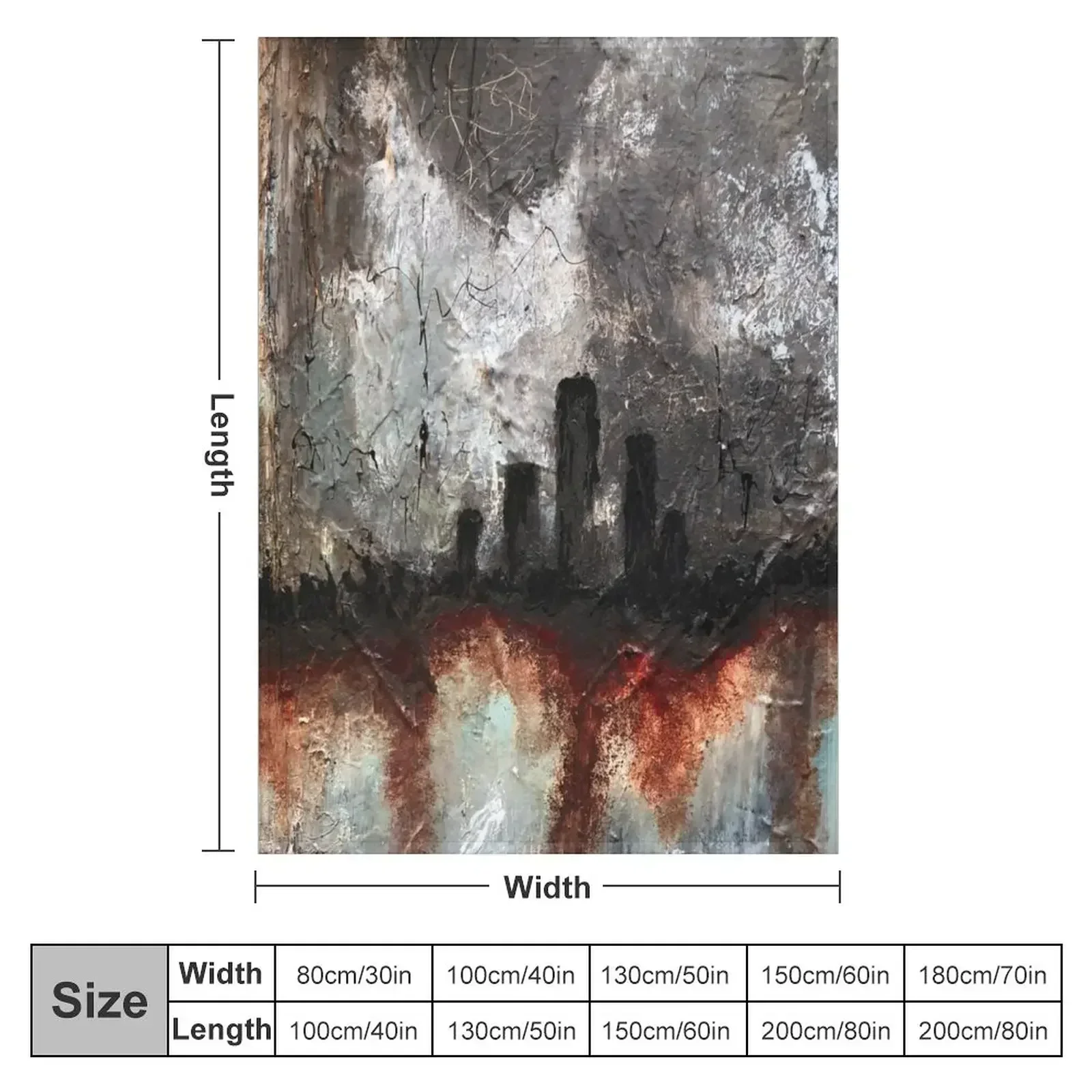 Disaster Throw Blanket Decorative Sofa Large Shaggy for babies Sleeping Bag Moving Blankets