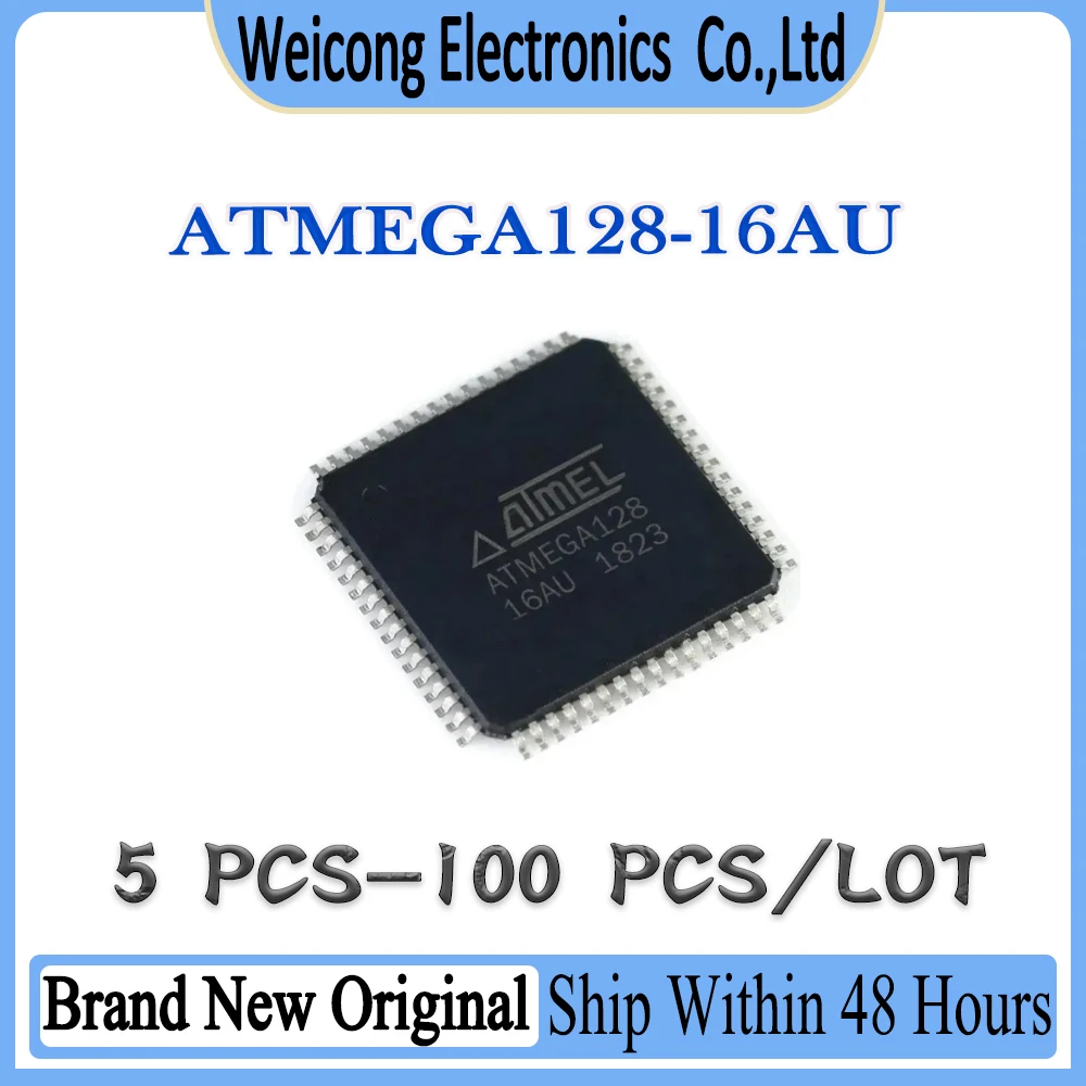 

ATMEGA128-16AU ATMEGA128-16A ATMEGA128-16 ATMEGA128 128-16AU ATMEGA IC MCU Chip TQFP-64