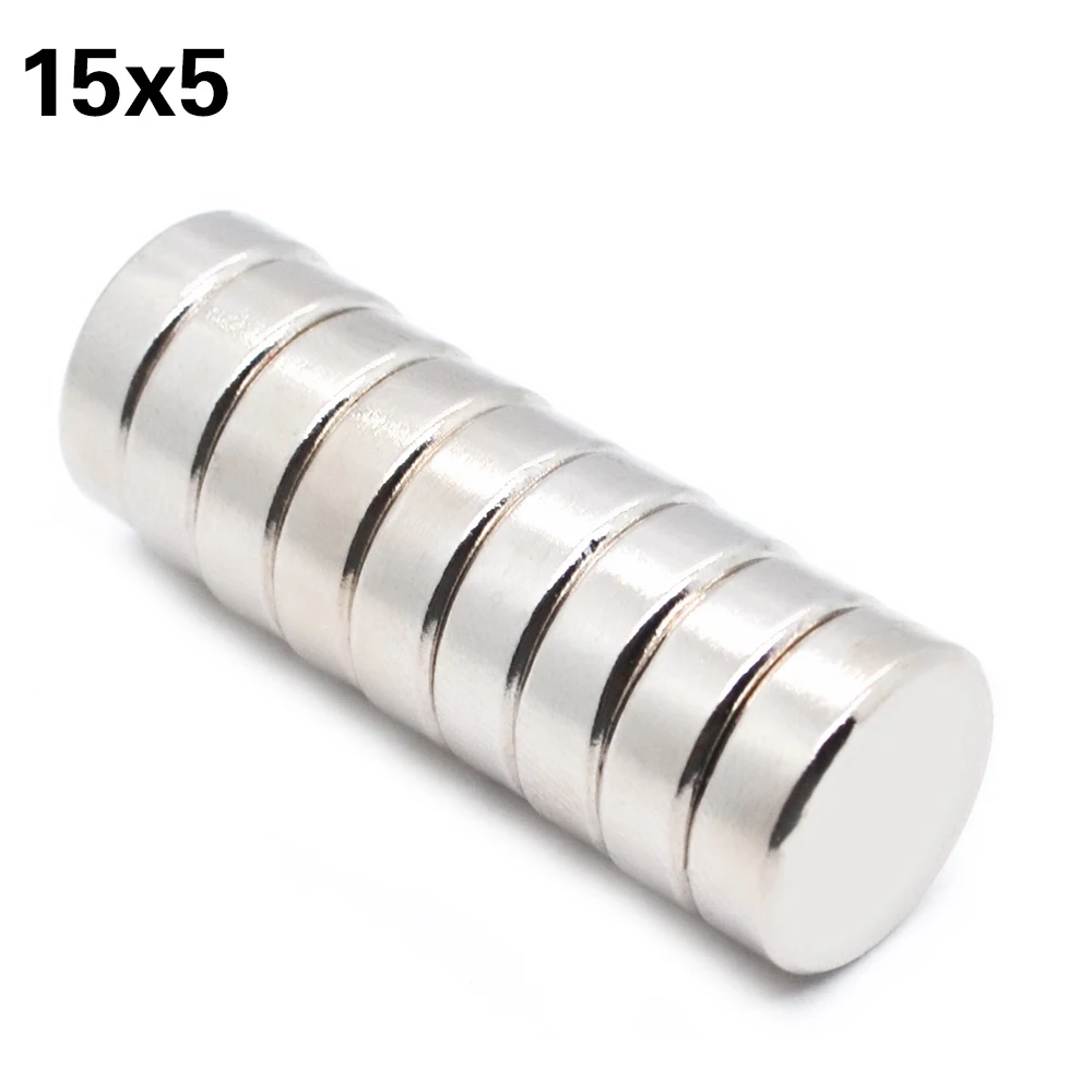 20 Pcs 15x5 Neodymium Magnet 15mm x 5mm N35 NdFeB Round Super Powerful Strong Permanent Magnetic imanes Disc 15*5