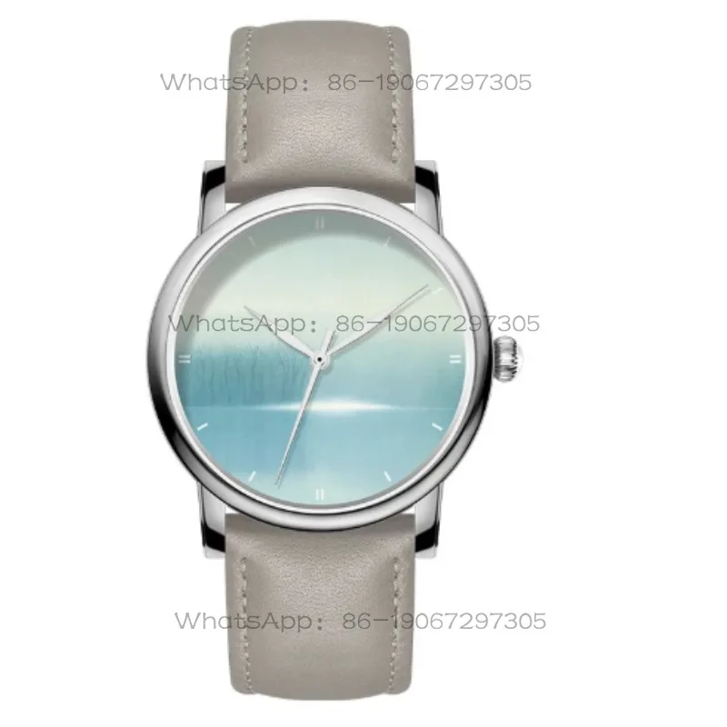 265565 China Fengshan ink mint green couple gift watch for girlfriend