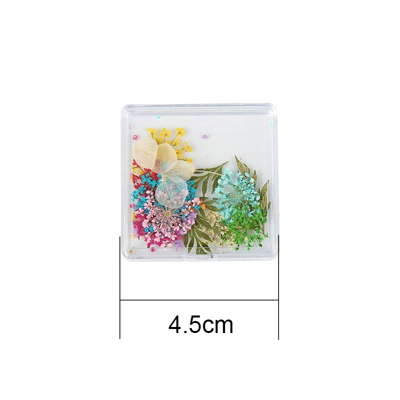 1box Natural Dried Flower for Nail Sticker Resin Supplies Random Color Fillings Flower Art Findings Handicrafts Jewelry Making