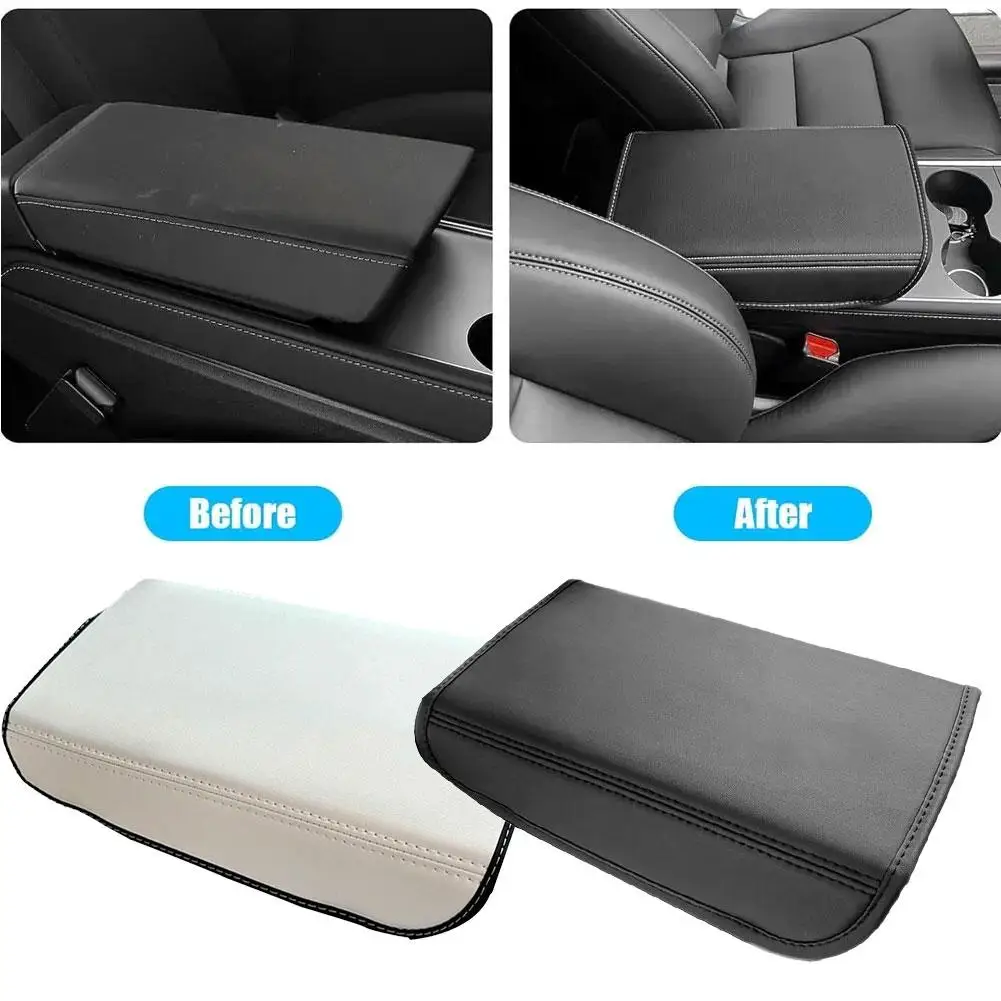 

Чехол на подлокотник для Tesla Y Highland, ящик для хранения центральной консоли, защитная крышка, внутренние декоративные аксессуары M5Q5