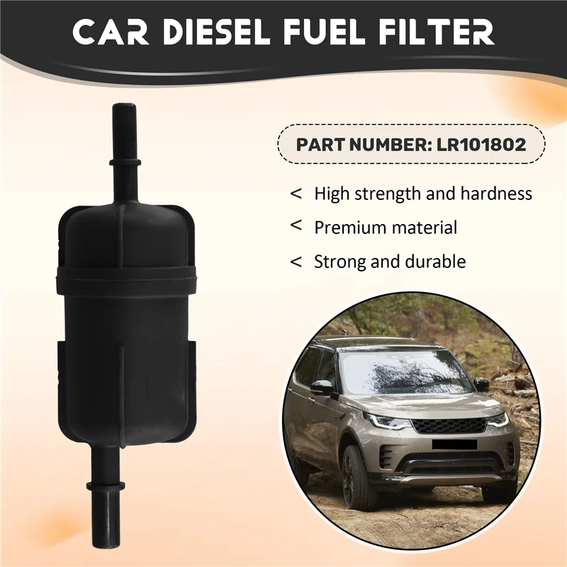 

Car Diesel Fuel Filter LR101802 Fuel Filter Diesel Filter LAND ROVER DISCOVERY V L462 Fuel Filter LR101802 NEW GENUINE