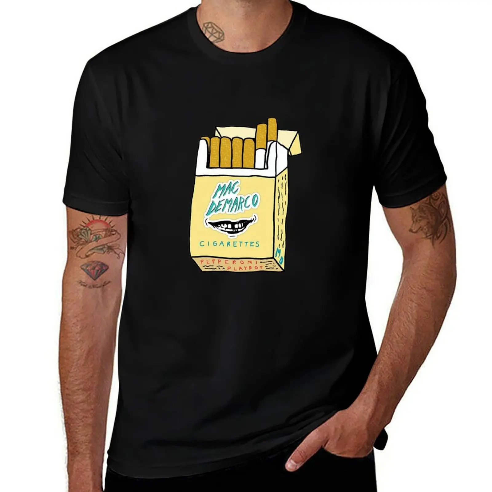 pepperoni marco T-Shirt man t shirts for men T-Shirt