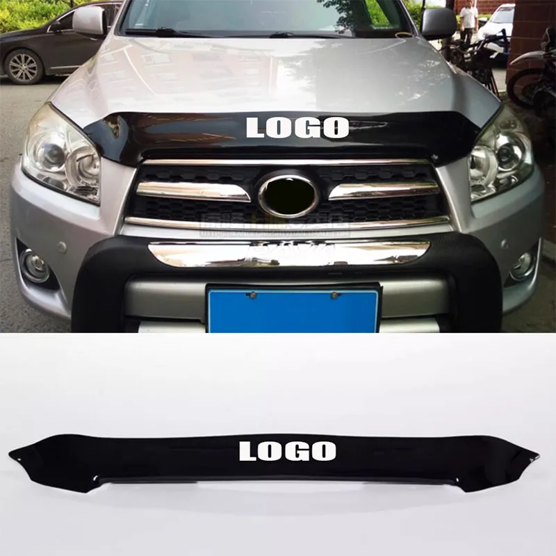 For Toyota RAV4 2009-2012 Hood Bonnet High quality Guard 4mm Brown Protection Board 1pcs