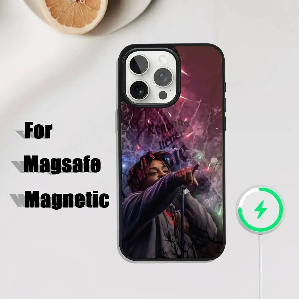 999 J-Juice W-WRL Phone Case For iPhone 17,16,15,14,13,12,11,Pro,Max,Plus,Mini,SE4,E Magnetic Magsafe Wireless Charging