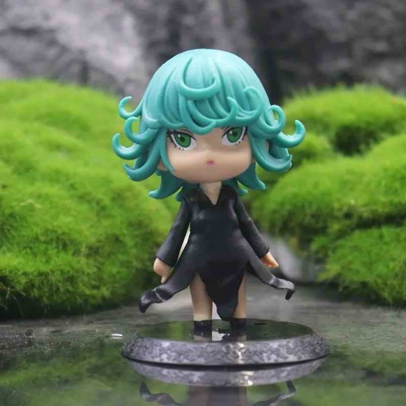 6 قطعة/المجموعة أنيمي واحد لكمة رجل نموذج لجسم تاتسوماكي سايتاما جينوس Kawaii Q-نسخة جمع حلية لعبة هدية