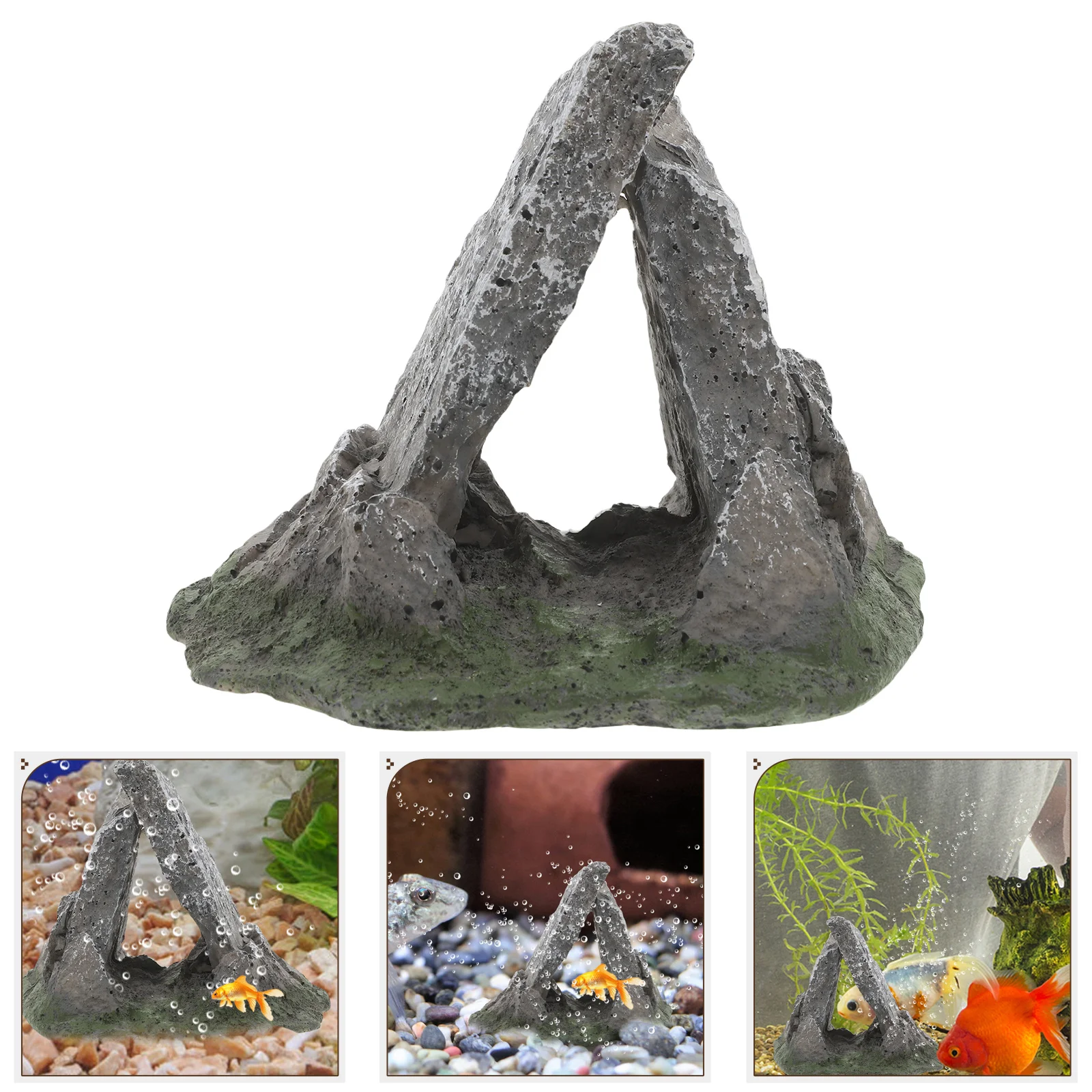 

Resin Reptile Hide Cave Large Turtle Snake Habitat Aquarium Terrarium Decoration Climb Hideout Gecko Tank Accessories