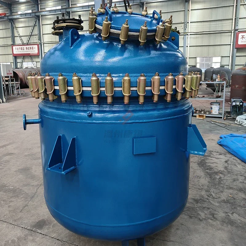 High quality stainless steel electric heating glass lined reactor jacketed chemical reactor