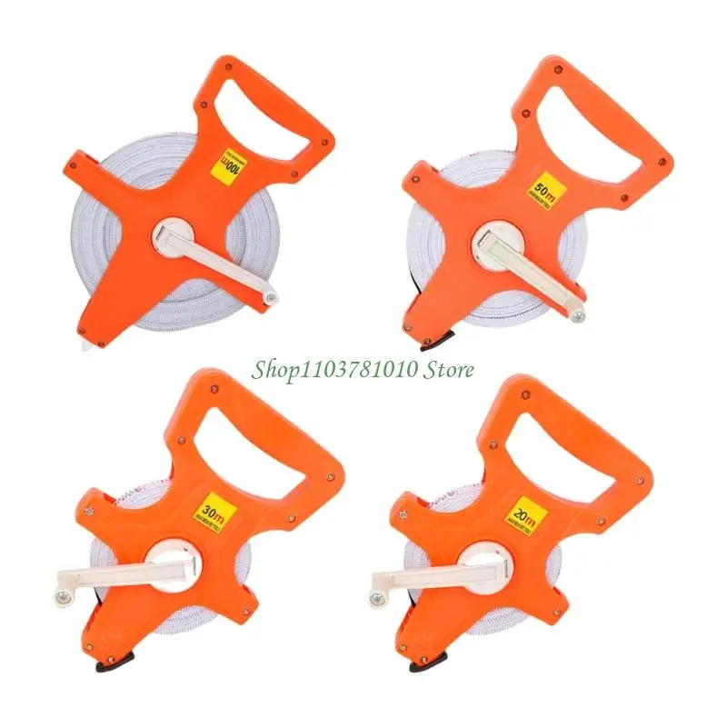 U55D Tape Measure, Open Reel Double Side Fiberglass Tape Measure Multipurpose Plastic Measuring Tool