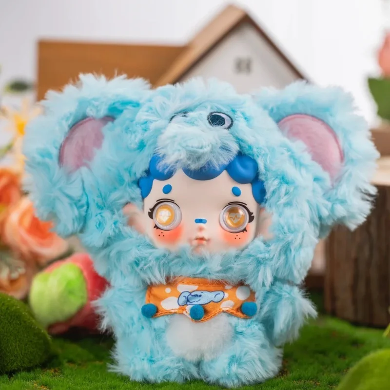 Wspaniała figurka zwierzęcia - jelenia, seria Stealth Op, winylowa lalka z twarzą, figurka niespodzianka w pudełku, ozdoba na ręce, zawieszka do torby, prezent dla dziewczynki.