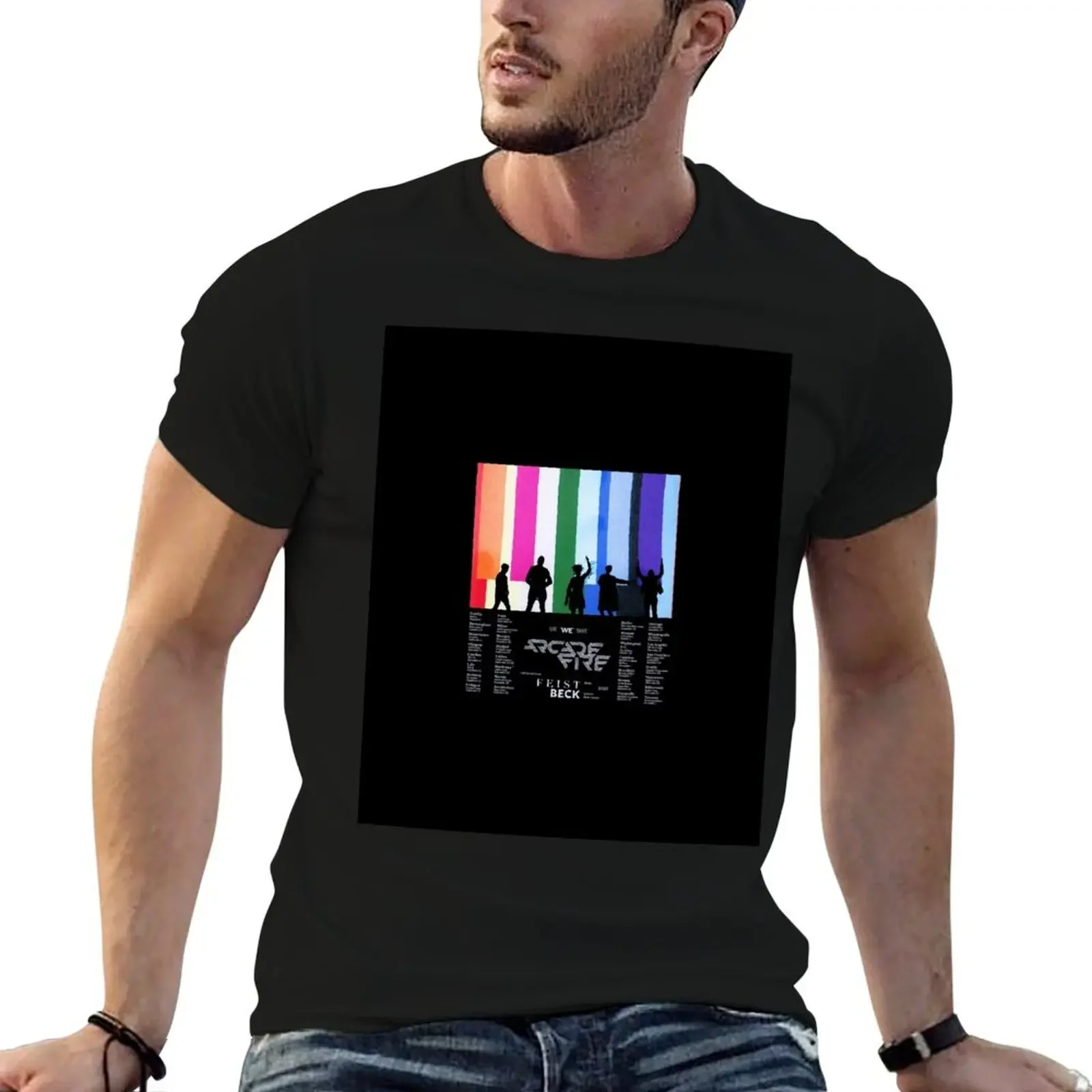 

arcade - fire tour dates 2022 masjuna T-Shirt Louboutins man clothes customs design your own clothing for men
