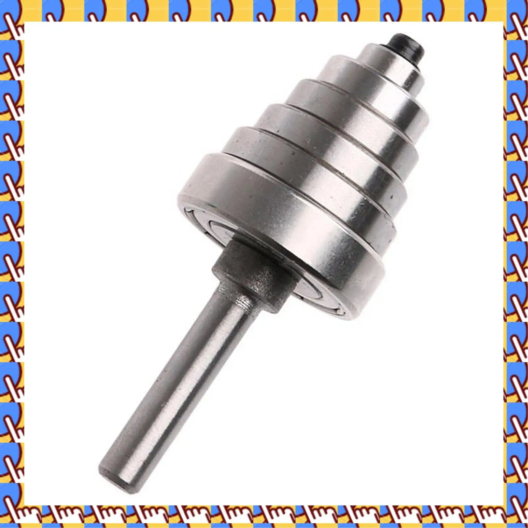 

A79I 2Pcs 1/4 Inch Shank Rabbeting Router Bit With 12 Bearings Set