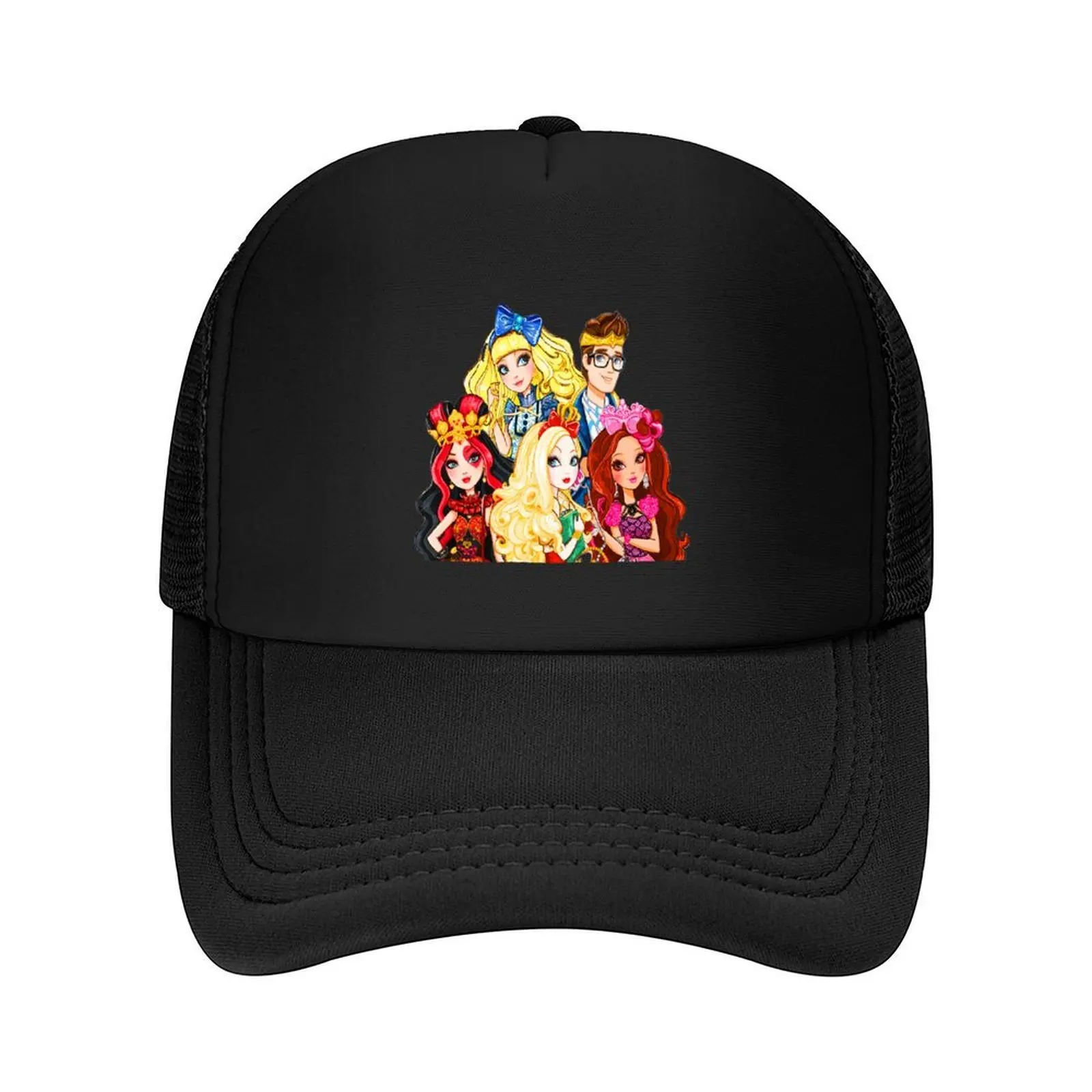 

Ever After High Baseball Cap Trucker Hat black Icon Cosplay Men Caps Women's