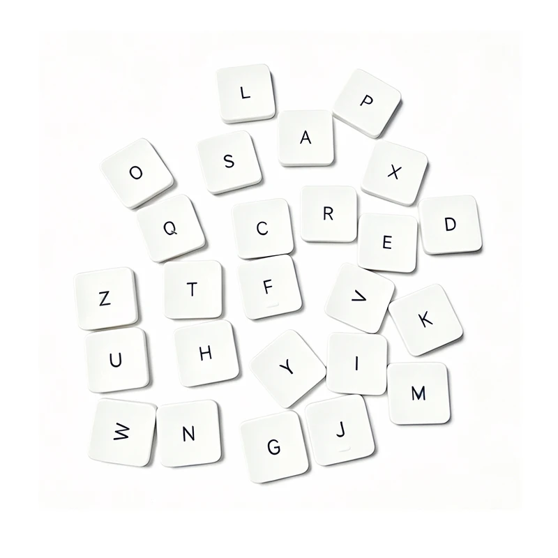 Сменные клавиши и крепления для клавиатуры ноутбука Apple iPad Pro 11 дюймов, белые колпачки клавиш и шарниры Q W E R T Y U I O P A S D F G H J K L Z