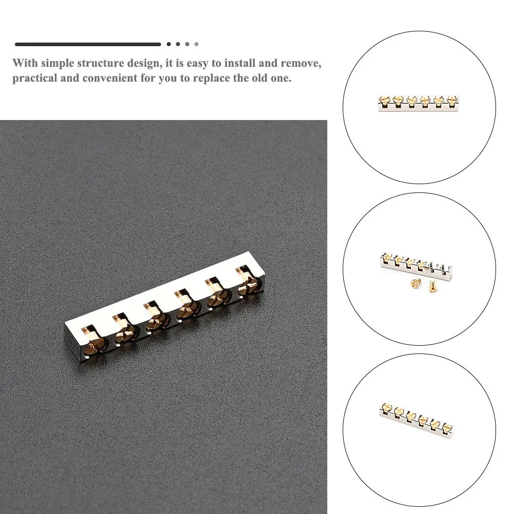 

Upper Nut String Nuts For Electric Acoustic Guitar Replacement Bridge Guitar Bridge Nut Sustain Accessories