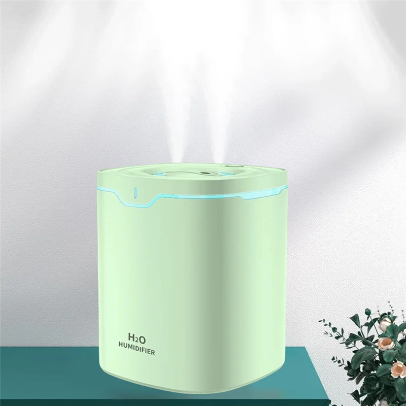 A94E-2L مرطب مزدوج بسعة كبيرة، مرطب رذاذ بارد، تشغيل صامت، التحكم في الرطوبة للمنزل والمكتب