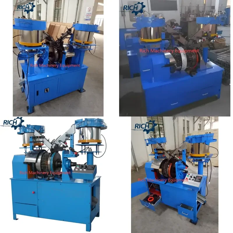 [2026] New Rich Automatic Blind Rivet Making Machine Aluminum Electric Bearing Core Components High Quality 2-Year Warranty