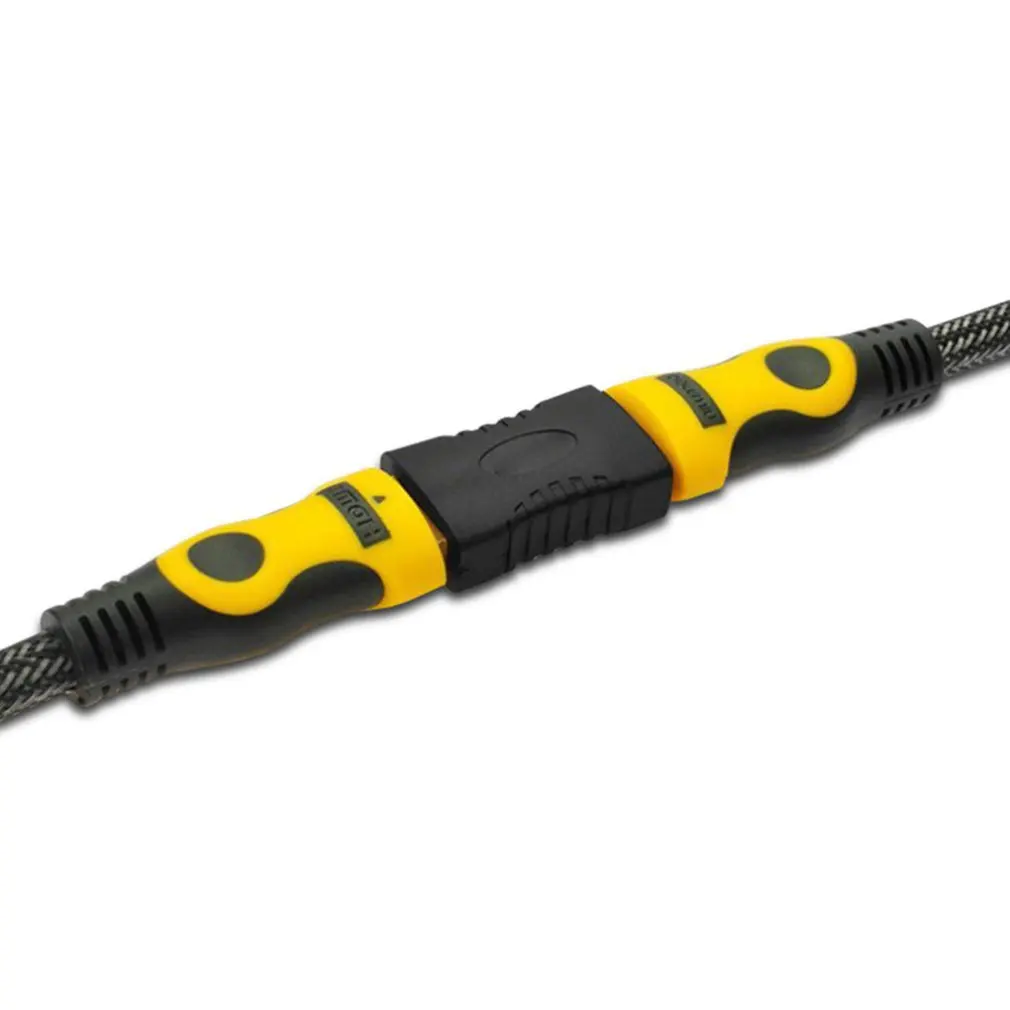 Erweiterungs adapter Konverter HDMI-kompatibel zu HDMI-kompatiblen Buchse Extender Kabel Kabel Buchse zu Buchse