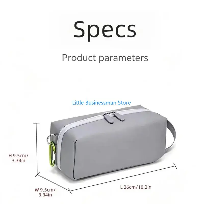 Kamera-Tragetasche kompatibel mit kompakte Reise-Aufbewahrungstasche mit Innenaufteilung mit mehreren Fächern M76A – Detail 6