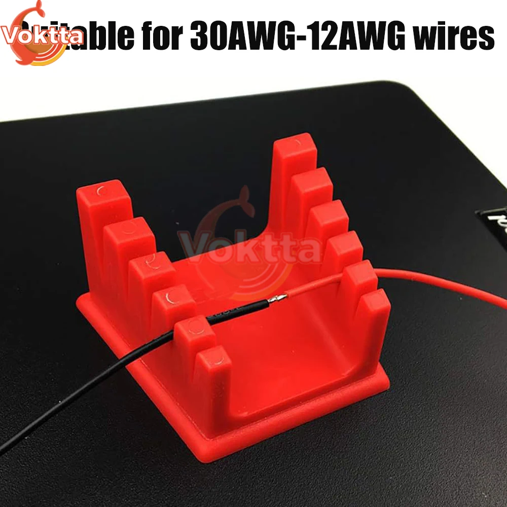 ABS Welding Wire Fixture Welding Station Wire Clamp Fixed Clamp Magnetic Welding Bench Soldering Repair Tool for Motherboard