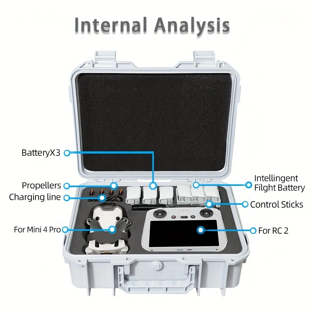 For DJI Mavic Mini 4 Pro Portable Storage Bag Shoulder Travel Carring Case Handheld Case For Mavic Mini 4 Pro Drone Accessories