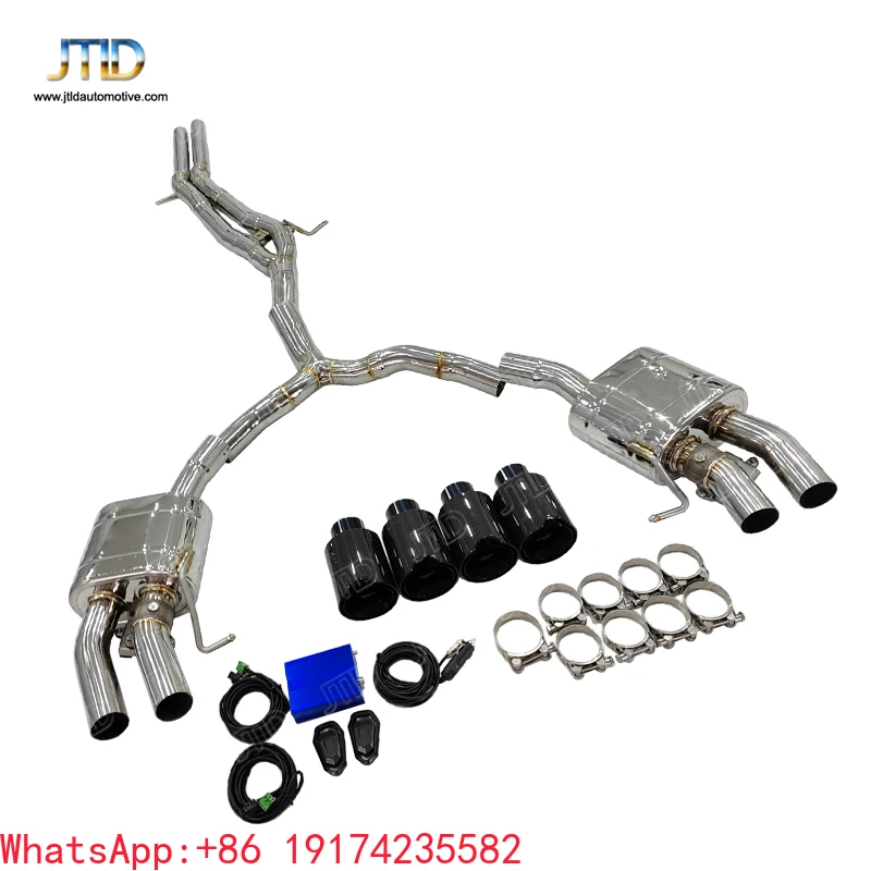

Performance Exh-aust System Exh-aust Valvetronic Catback for 2011 Audi S5 B9 3.0T