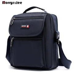 Bolso de hombro impermeable para hombre, bandolera multicapa de alta calidad, tamaño pequeño, informal, de viaje, novedad