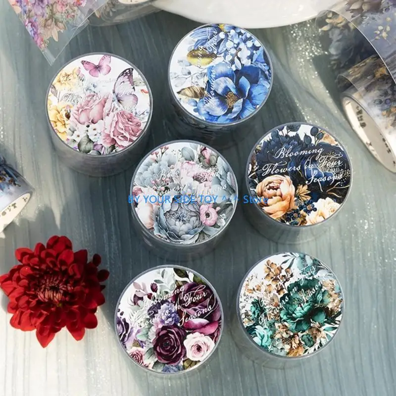 เทปสัตว์เลี้ยงดอกไม้สี่ฤดูกาล 200 ซม. สำหรับการตกแต่งบ้านในร่มและกลางแจ้ง u6xe