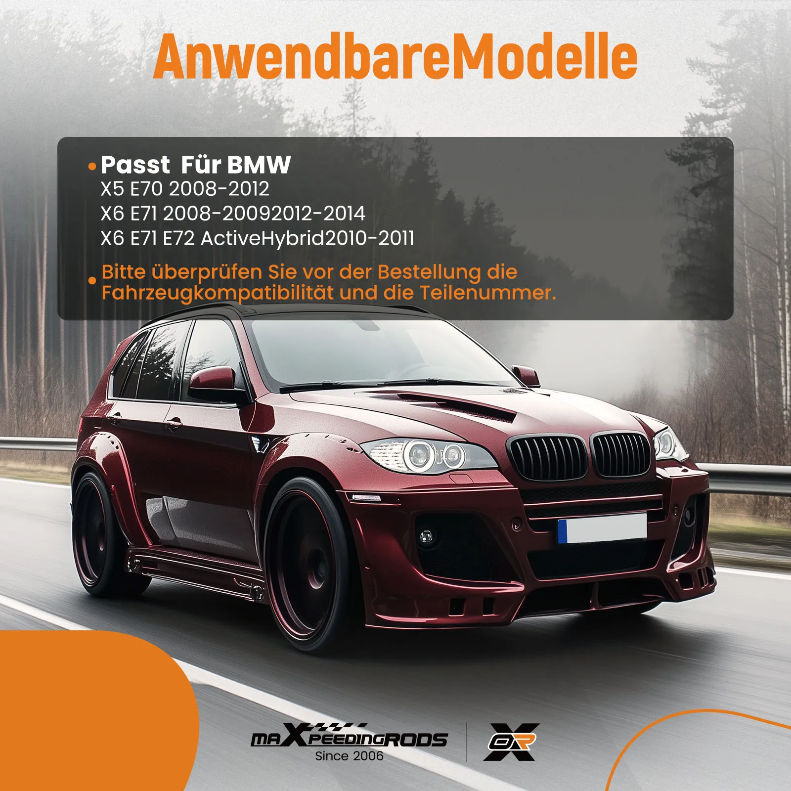 

Door Lock Actuator For BMW X6 E71 Front Left w/ Soft Close 2008-2014 51217315019