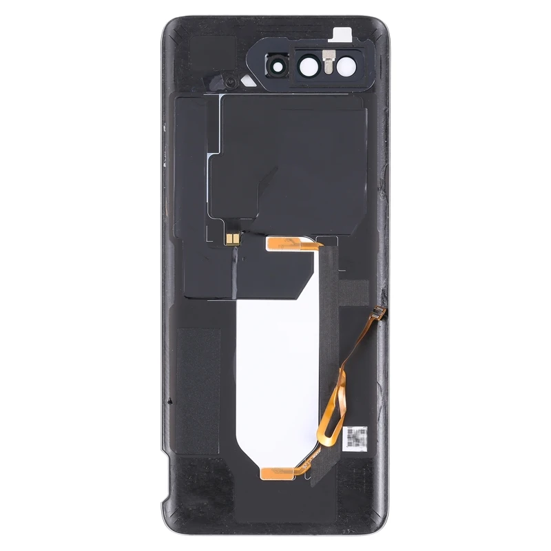 Glass Battery Back Cover for Asus ROG Phone 5 ZS673KS(Jet Black)