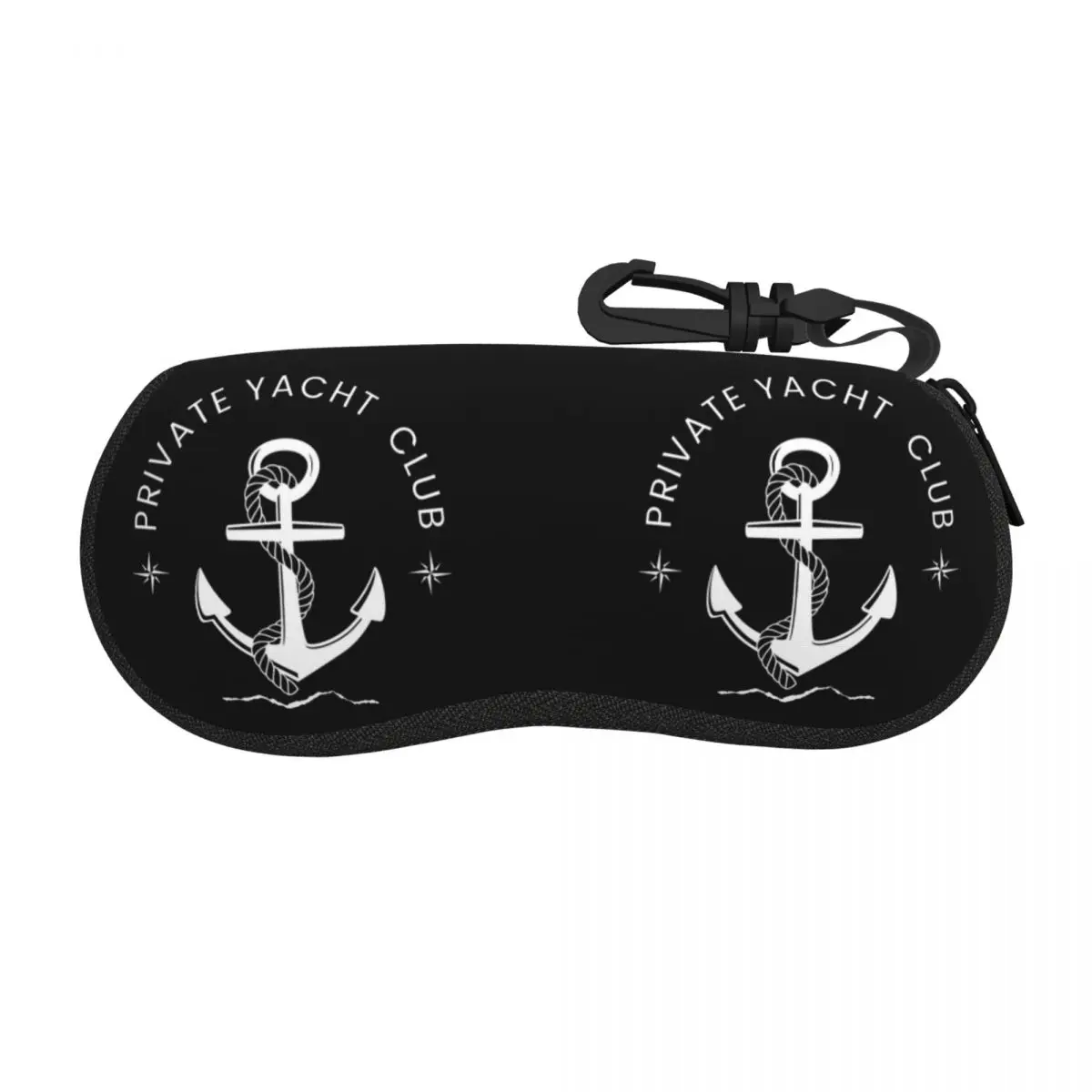 Private Yacht Club Shell Glasses Case Protective Sunglasses Box Women Men Soft Eyeglass Bag Pouch