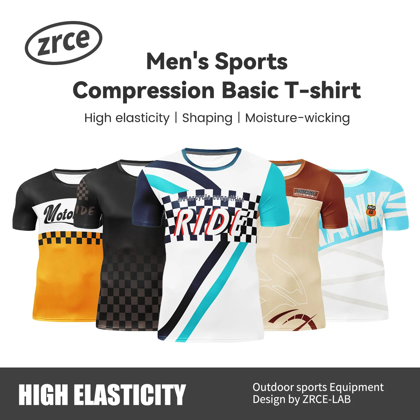 

Men's Fitness Shirt Short Sleeve Quick Dry Breathable Sport Tight Top Running Basketball Training Muscle T-Shirt