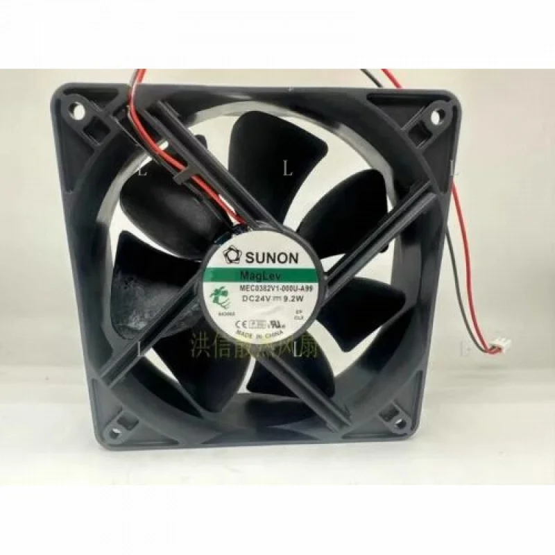 

L 1 шт. для вентилятора SUNON MEC0382V1-000U-A99 DC24V 9,2 Вт 12038 12 СМ 2 ПРОВОДА