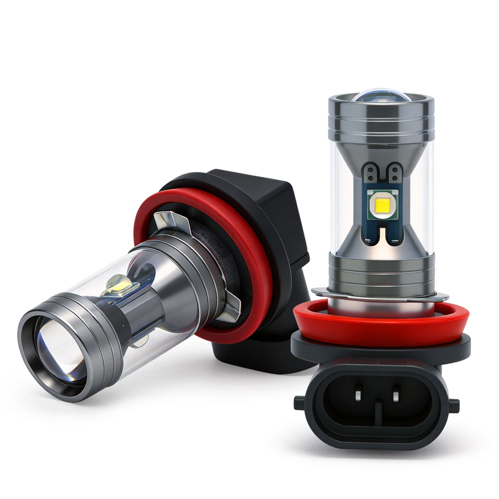 

H11 LED Headlight Bulb 25W 5050 LED Chips 12V DC Super Bright Driving Light 360° Beam Angle for Car Fog Lamp DRL Pack of 1