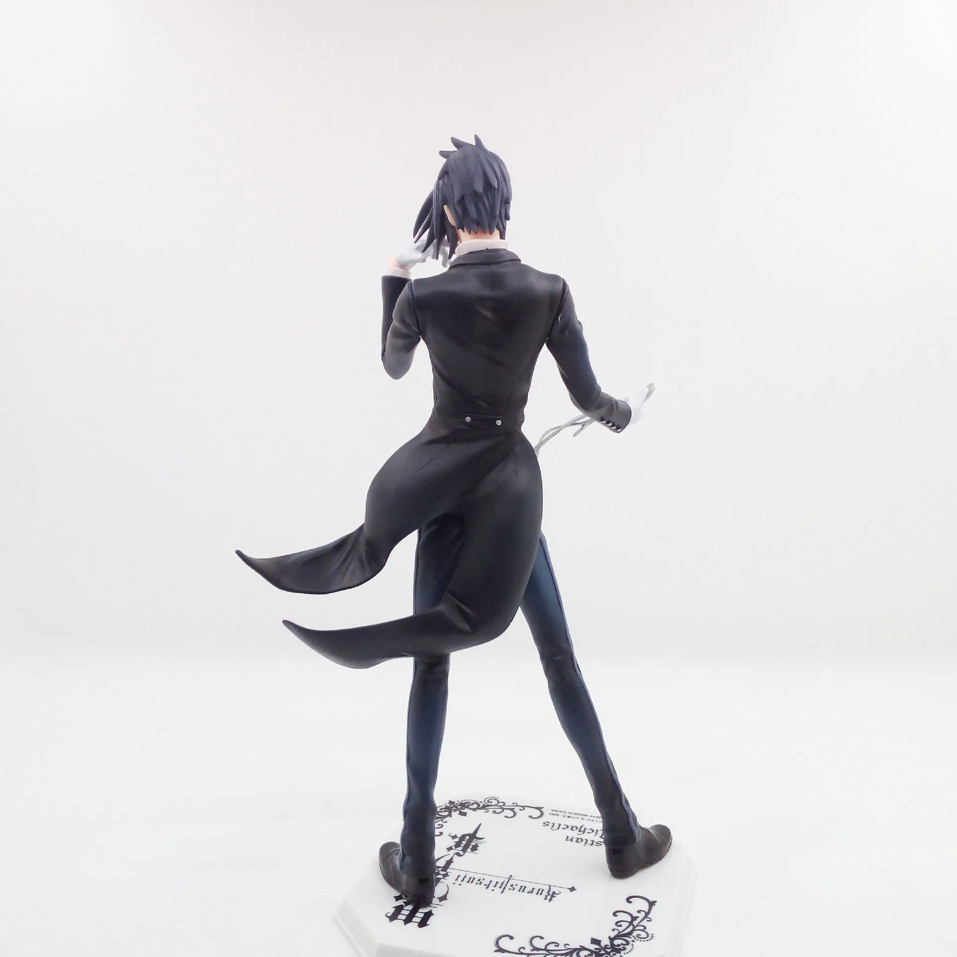 20CM Anime Black Butler Kuroshitsuji Sebastian Michaelis Figur 1/8 Animation Modell Spielzeug Geschenk Sammlung Action Figur PVC