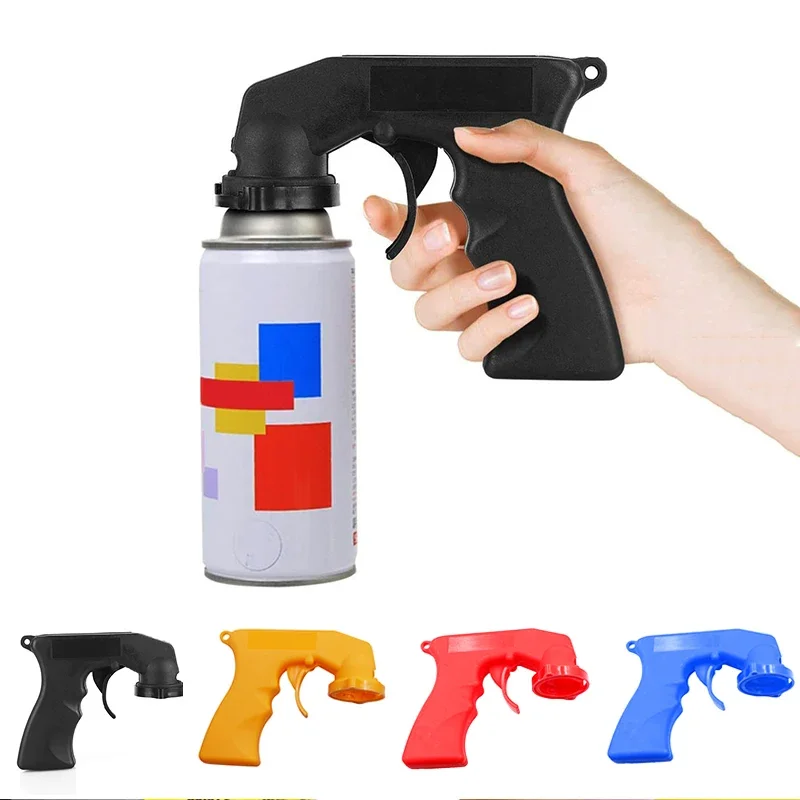 Spray paint gun Grip Aerosol Spray Handle automobile Full Grip Trigger Locking Collar Car Maintenance Painting Paint Spray Gun