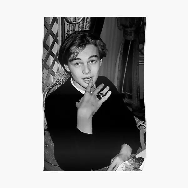 Young Leonardo Dicaprio 90S  Poster Vintage Decoration Decor Picture Home Print Mural Modern Art Room Painting Funny No Frame