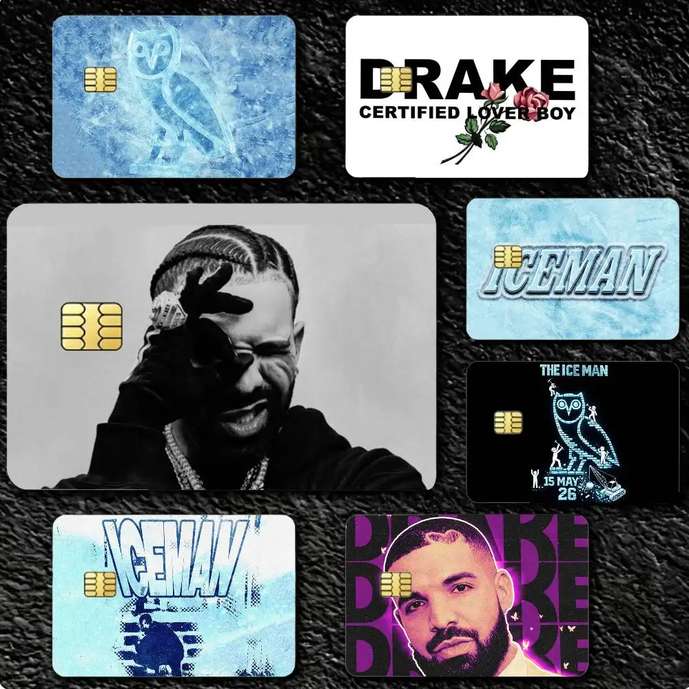 

NEW The I-ICEMAN D-Drake 4pcs 1Set Card Stickers Small Waterproof Chip 4PCS Card Sticker Anti-Scratch