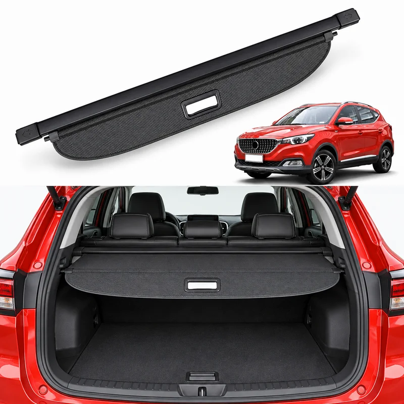 MG ZS EV ZS11 2018-2021 Cargo Cover Trunk Privacy Easy-Install Durable Parcel Rack Car Storage Accessories