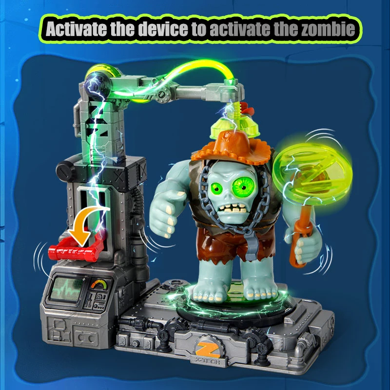 Növény Vs. zombik 2 Óriás Zombi Ácsolás Gyermek- állítsa Porond Ütközet experimental Bakállvány karácsonyi Óriás Zombi kid's Nevelési toys