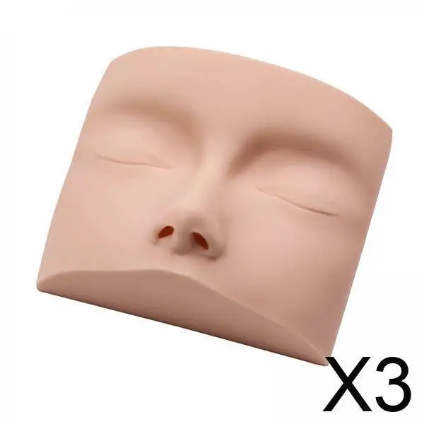 

3x косметологическая кукла с головой манекена для ресниц для начинающих домашних макияжа