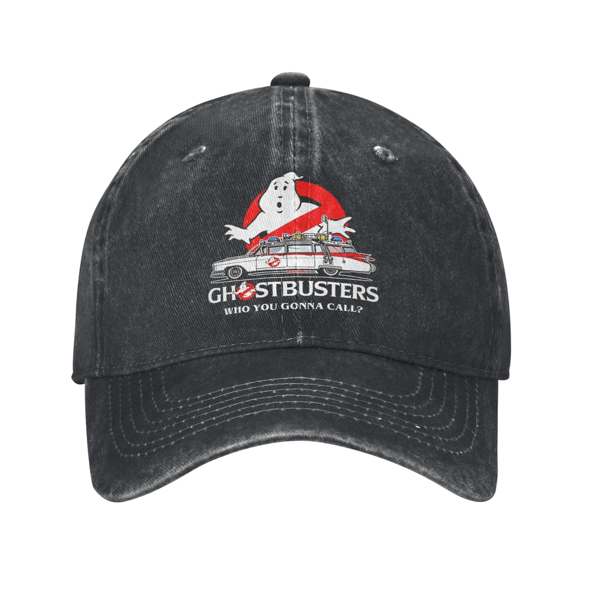 Ghost Busters Halloween Men Women Baseball Cap  Distressed Denim Hats Cap Vintage Outdoor Workouts Adjustable Fit Snapback Hat
