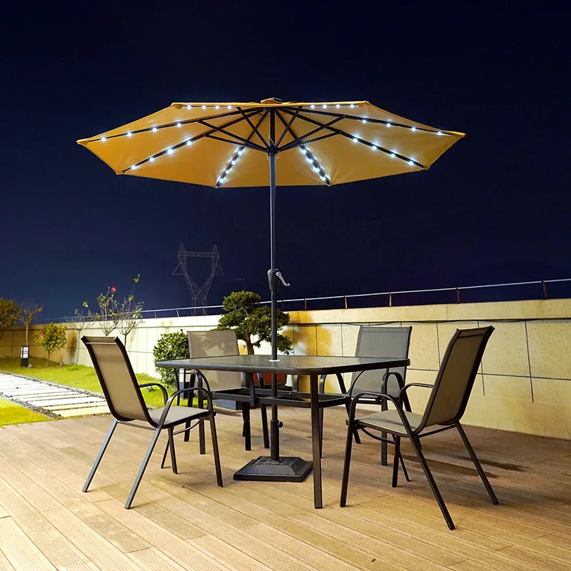 Sunscreen leisure outdoor parasol large stall advertising sun umbrella courtyard central column umbrella balcony outdoor camping